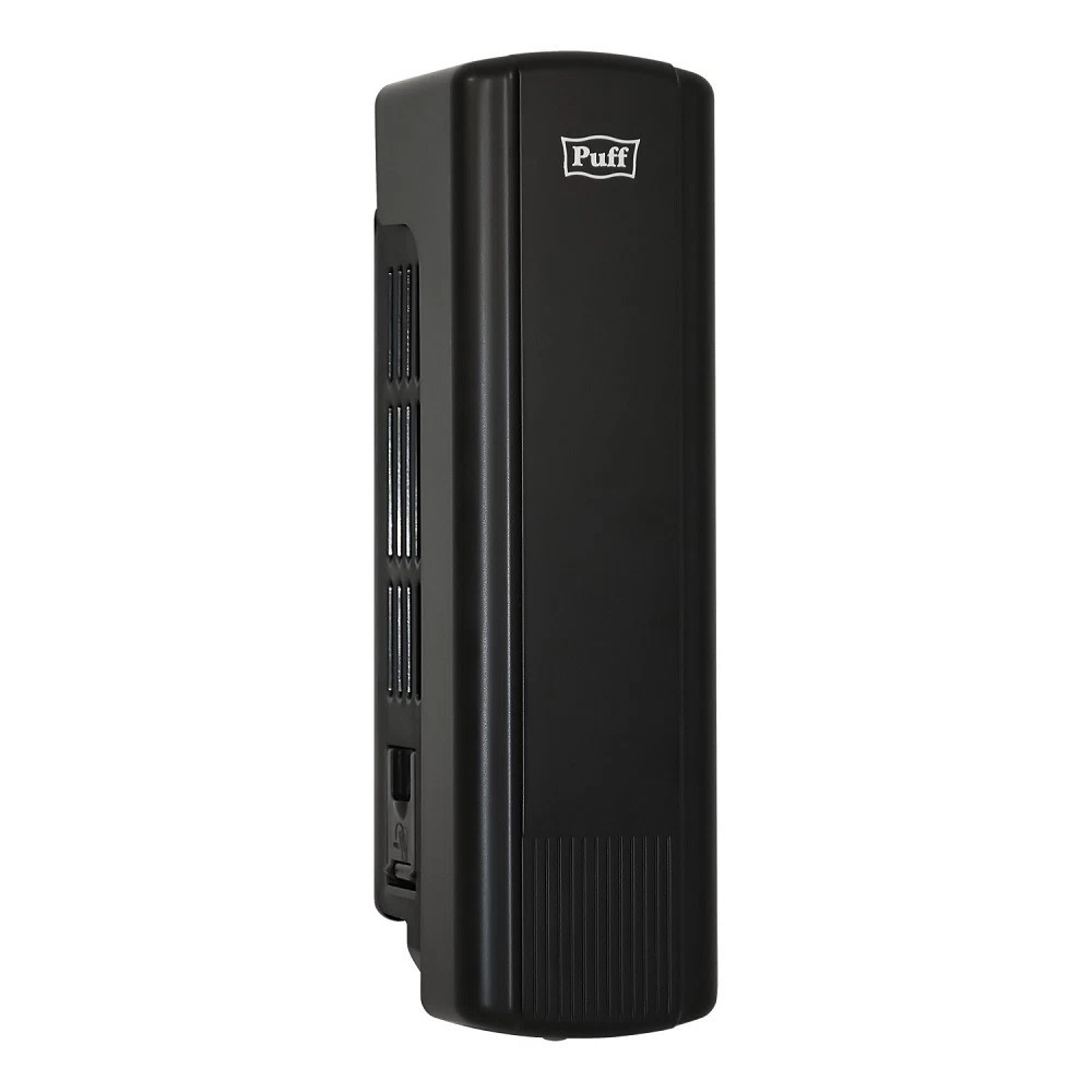 Диспенсер для мыла Puff 350 мл пластик черный (8110Bl)