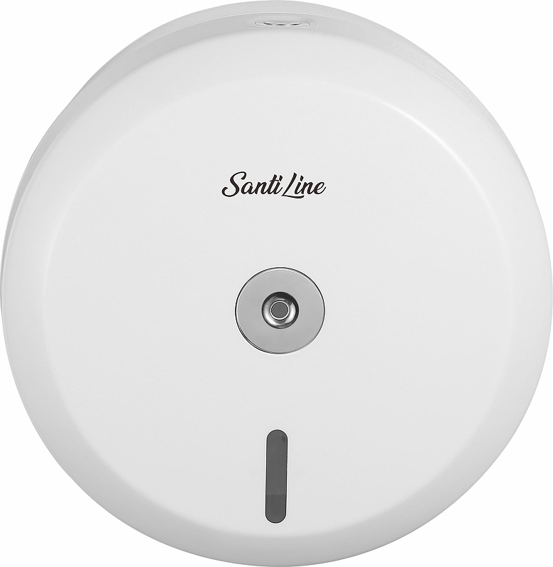 Диспенсер для туалетной бумаги SantiLine SL-8014 цвет Белый глянцевый