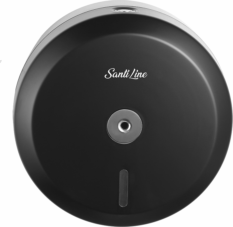 Диспенсер для туалетной бумаги SantiLine SL-8015 цвет Черный матовый