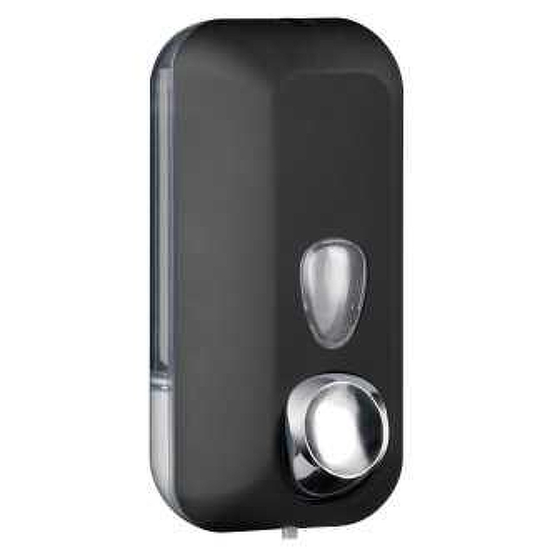 Диспенсер для жидкого мыла Nofer Black 03011.N (03011) Черный
