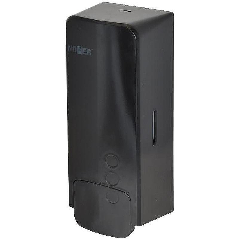 Диспенсер для жидкого мыла Nofer Black 03040.N Черный матовый