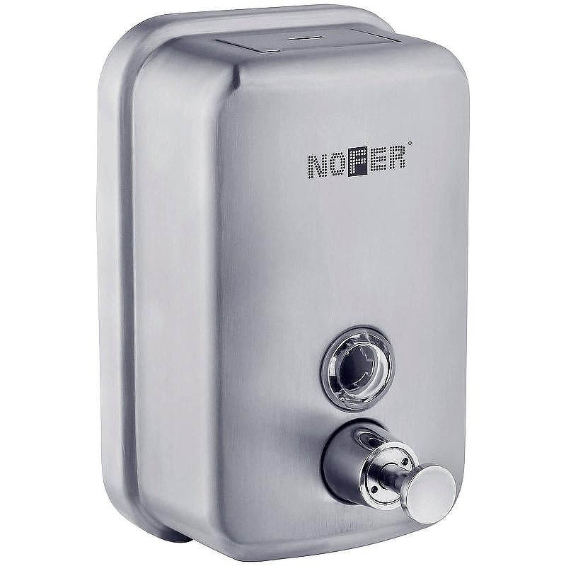 Диспенсер для жидкого мыла Nofer Inox 03001.06.S Матовая нержавеющая сталь
