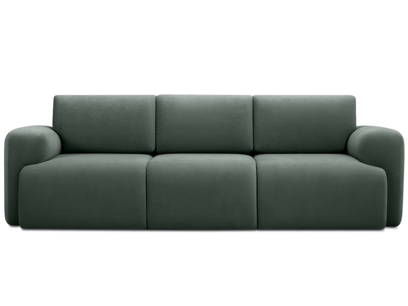 Диван прямой Бонент Велюр Оливковый