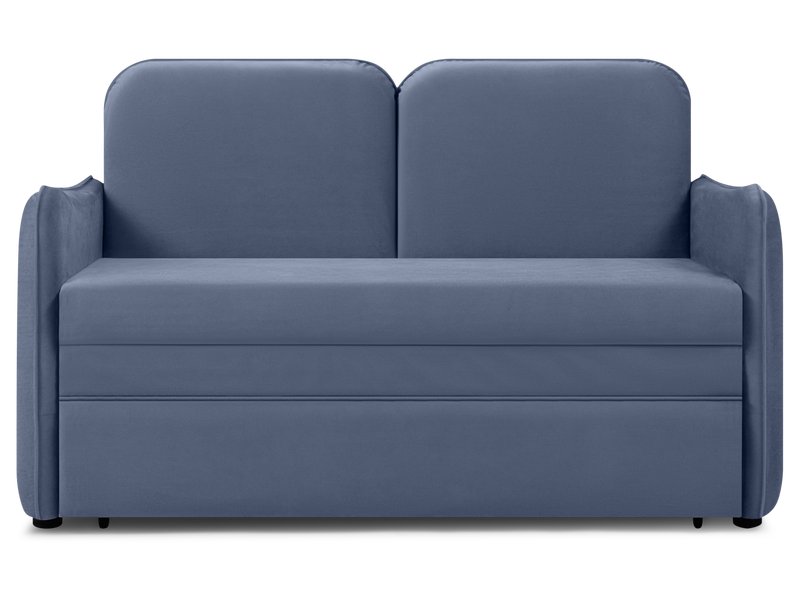 Диван прямой Кейсес 120 Velvet Navy Blue