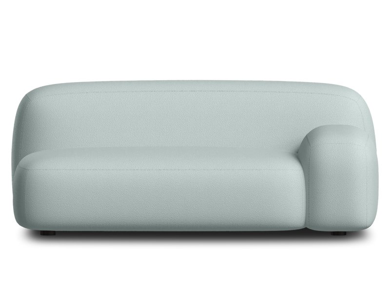 Диван прямой Риббл-1 Букле Мятный