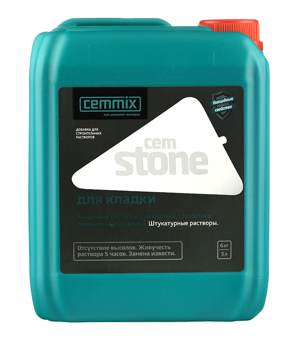 Добавка для кладочных и штукатурных растворов Cemmix CemStone 5 л