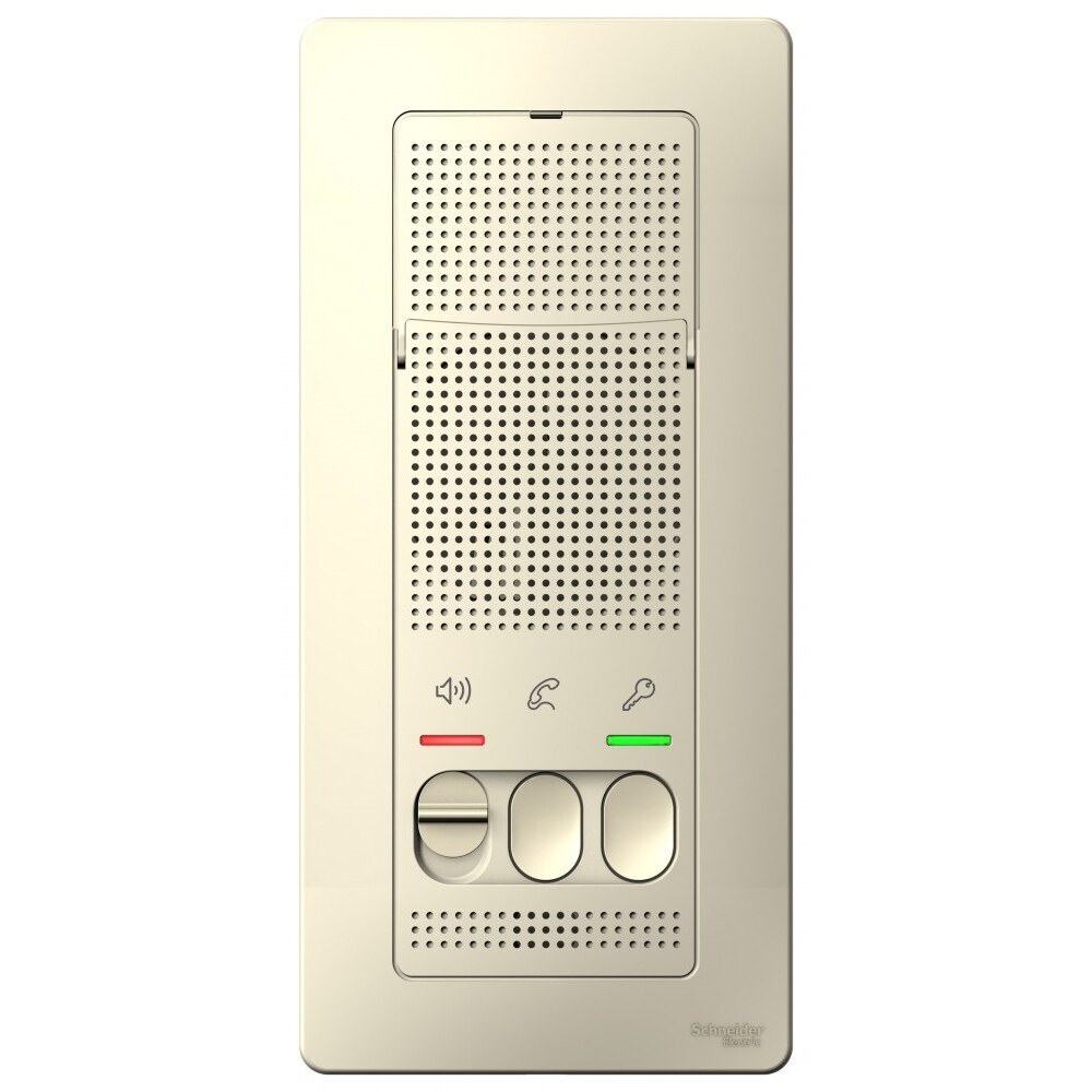 Домофон Systeme Electric Blanca (BLNDA000012) проводной молочный