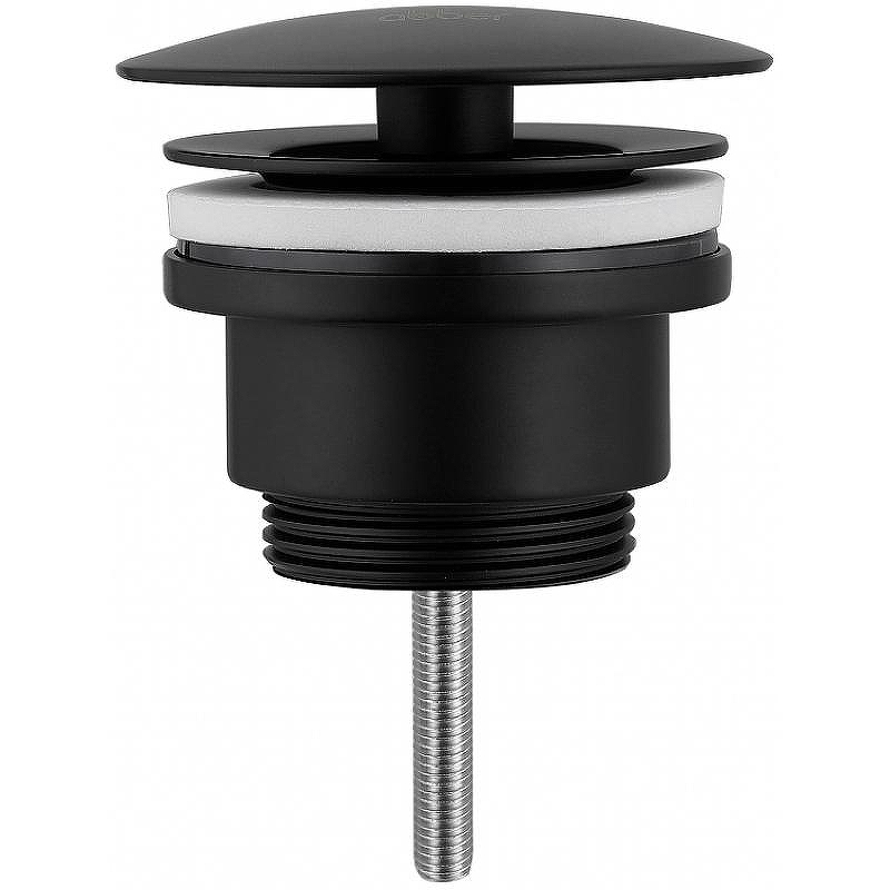 Донный клапан Abber AF0012B Черный матовый