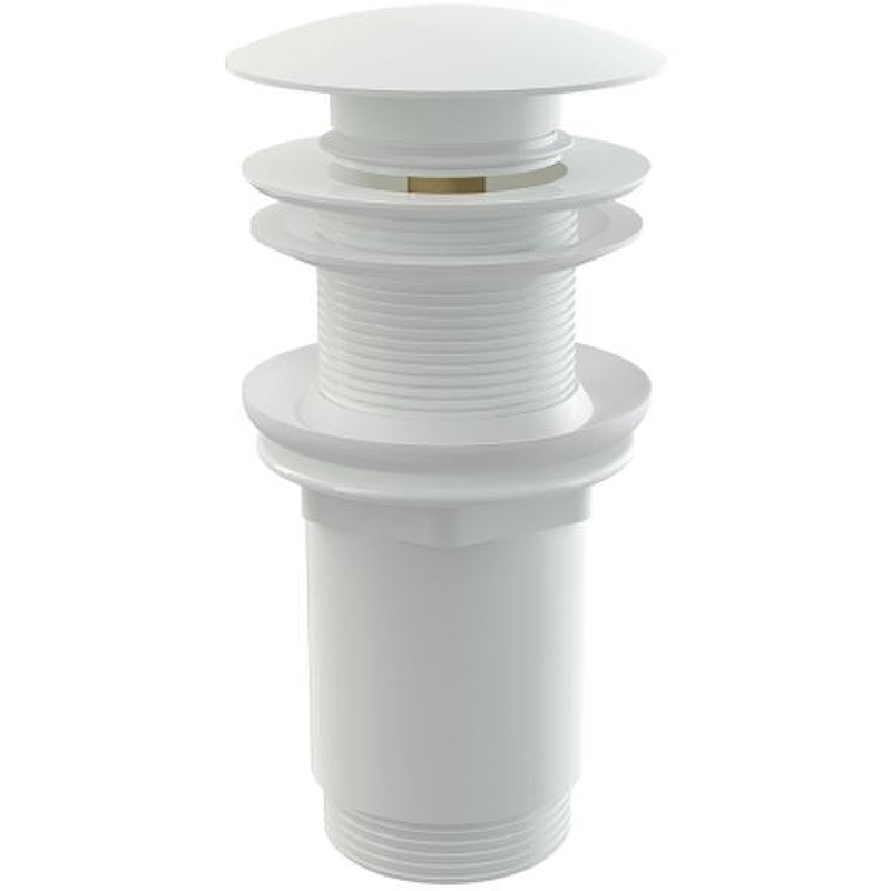 Донный клапан Alcaplast A395B click-clack Белый