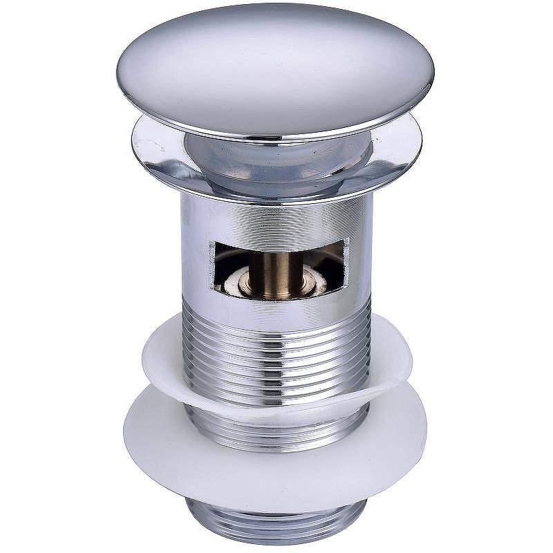 Донный клапан Aquatek AQ6001CR click-clack Хром
