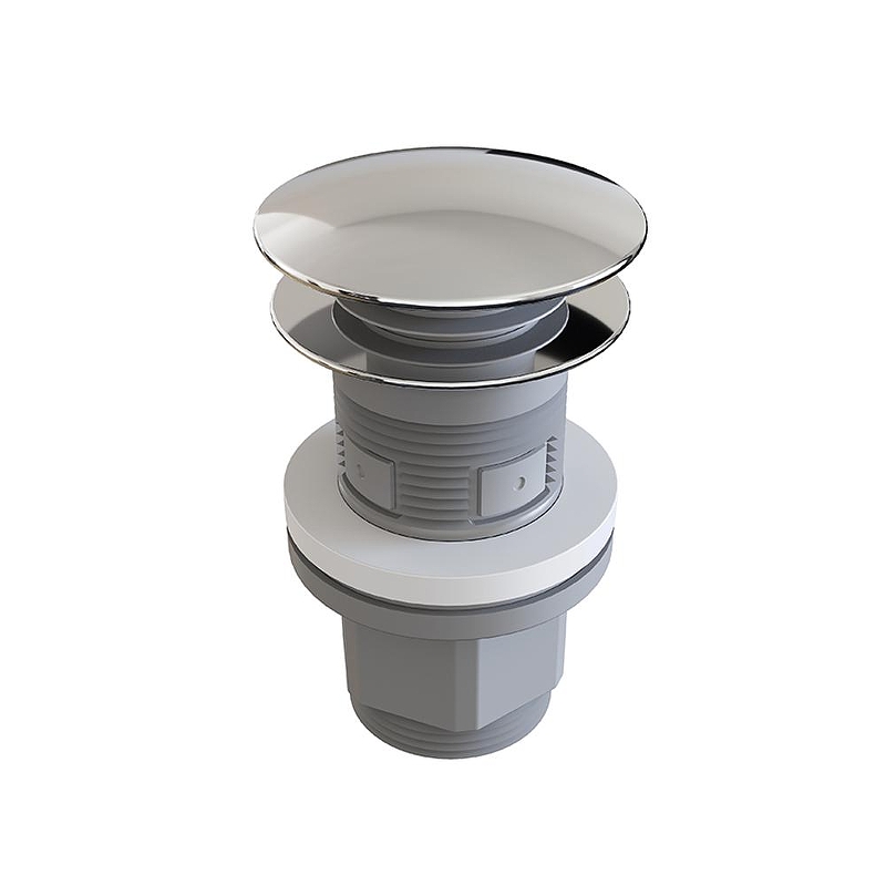 Донный клапан Aqueduto Ralo RAL0200 click-clack цвет Хром
