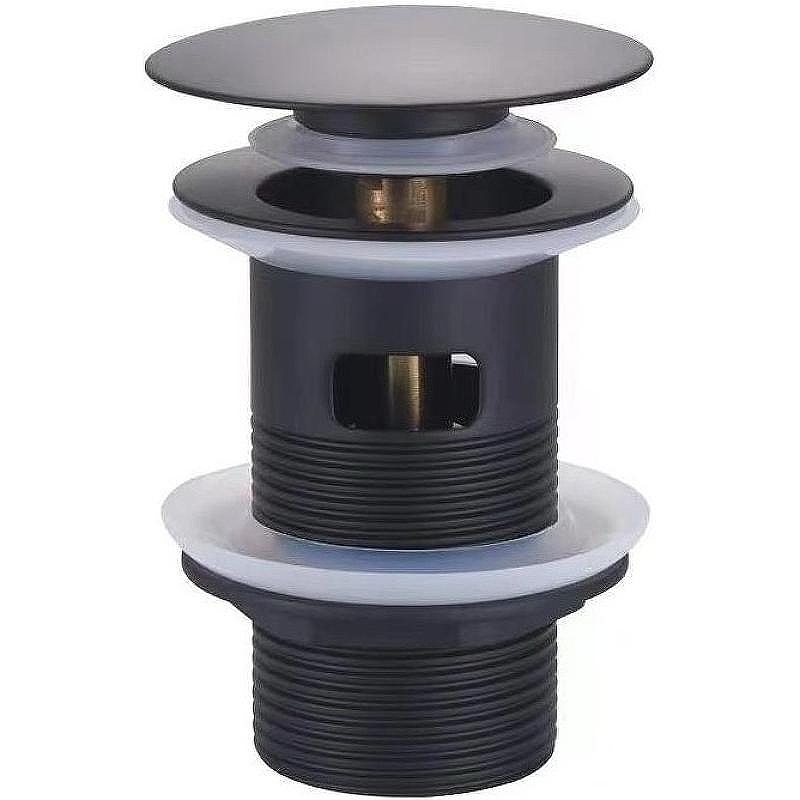 Донный клапан Bond BV0288 click-clack Черный матовый
