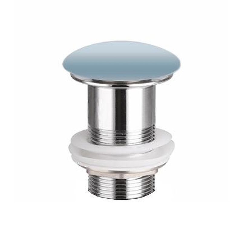 Донный клапан Ceramicanova CN2000MHL click-clack Серо-голубой матовый