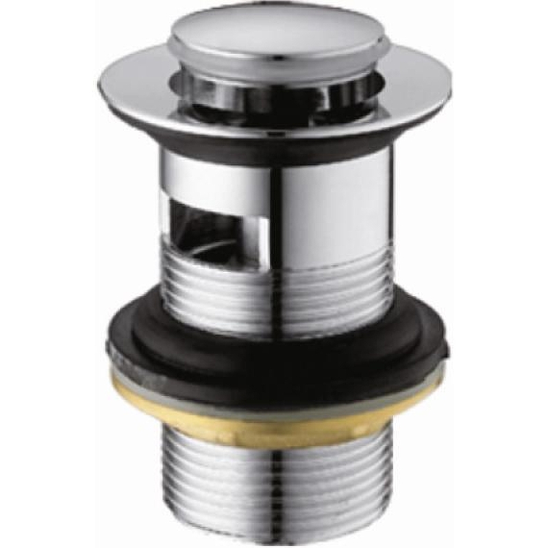 Донный клапан D-Lin D61211-1 Click-clack цвет Хром