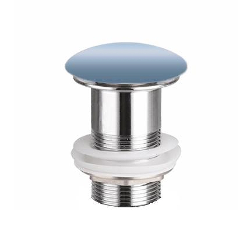 Донный клапан для раковины Ceramicanova CN2000ML click-clack Голубой матовый