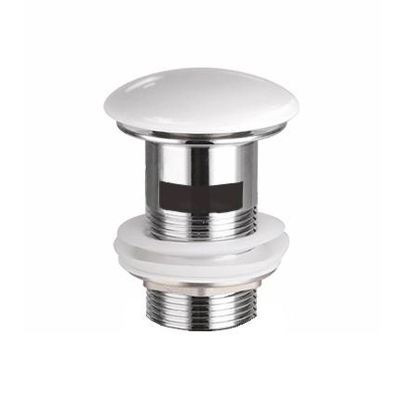 Донный клапан для раковины Ceramicanova CN2000x click-clack цвет Белый