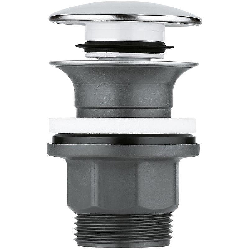 Донный клапан Grohe 40824000 click-clack Хром