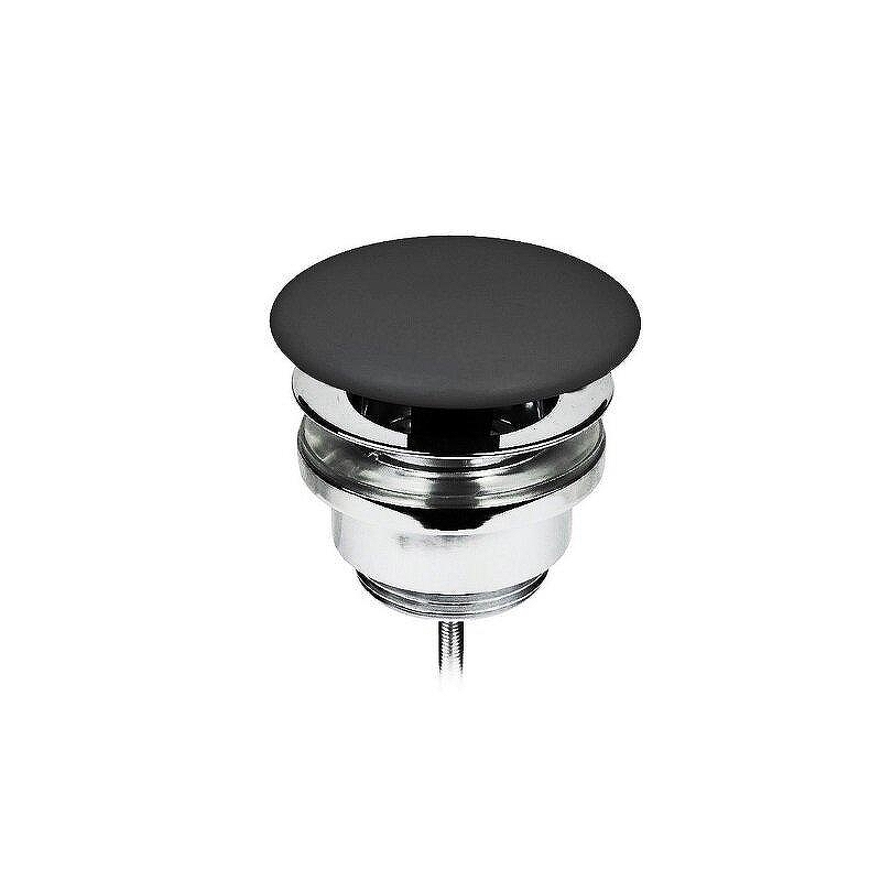 Донный клапан Kludi Rotexa 1047139-00 click-clack цвет Черный матовый