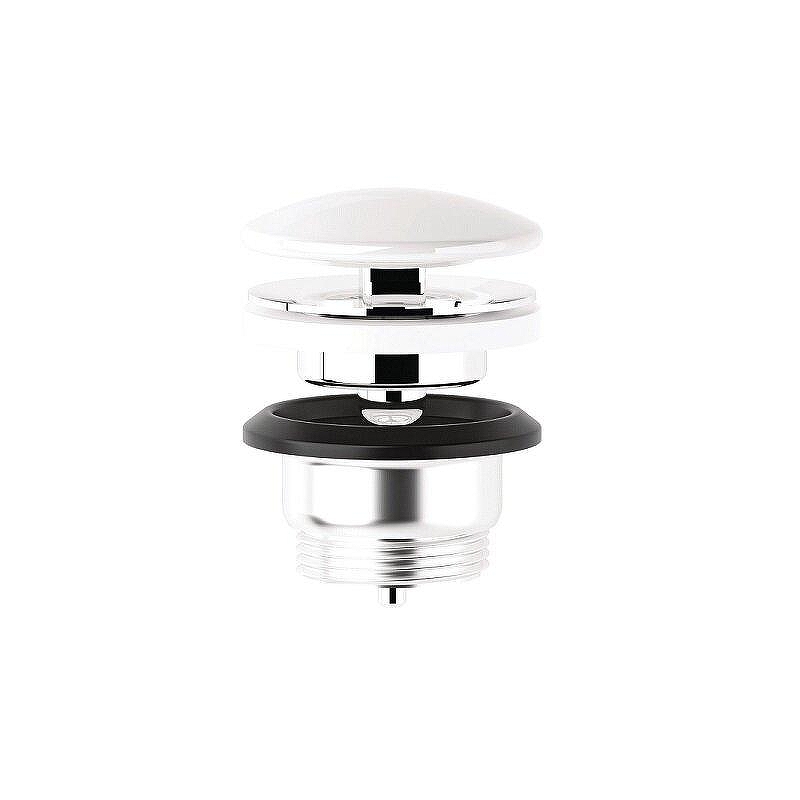 Донный клапан Kludi Rotexa 1047143-00 click-clack цвет Белый