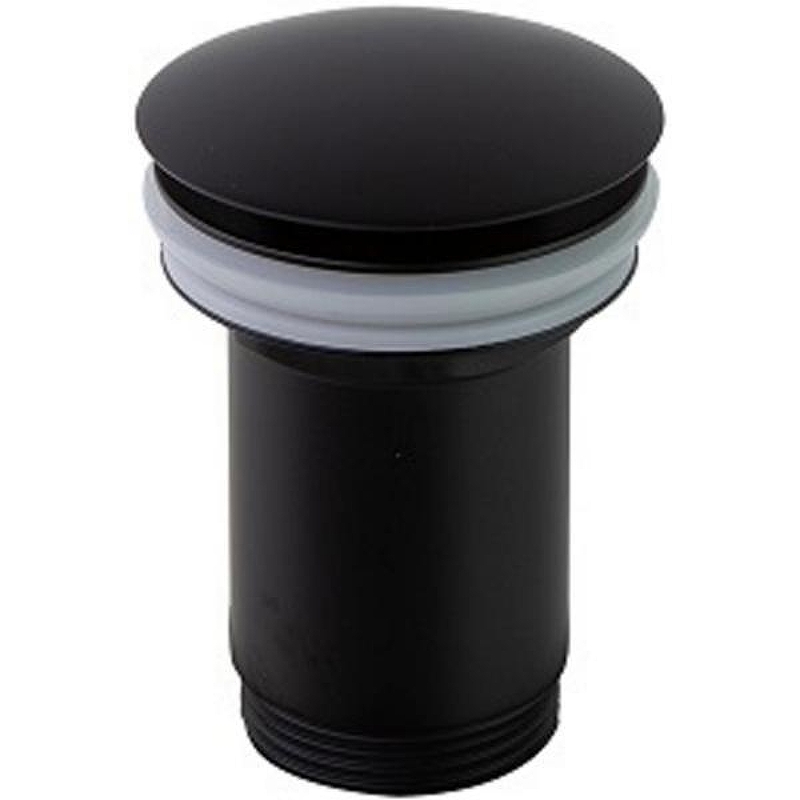 Донный клапан Ramonsoler Accesorios 1219LNM click-clack Черный матовый
