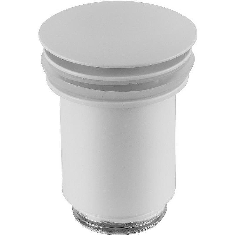 Донный клапан Remer 904CC114BO click-clack Белый матовый