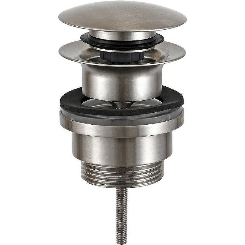 Донный клапан Remer 905CCR114XV click-clack Сталь