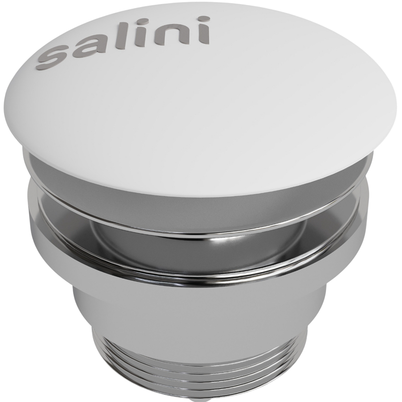 Донный клапан Salini D601 166201G Белый глянцевый