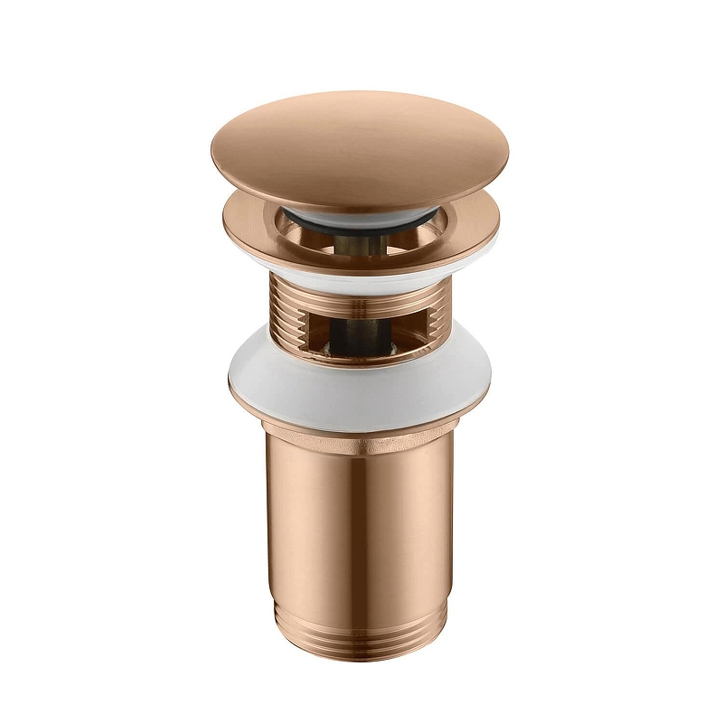 Донный клапан Timo 8011/19 click-clack цвет Розовое золото