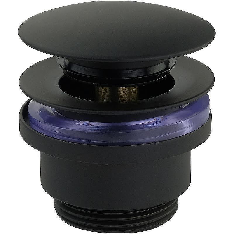 Донный клапан Veragio Sbortis VR.SBR-8002.MB click-clack Черный матовый