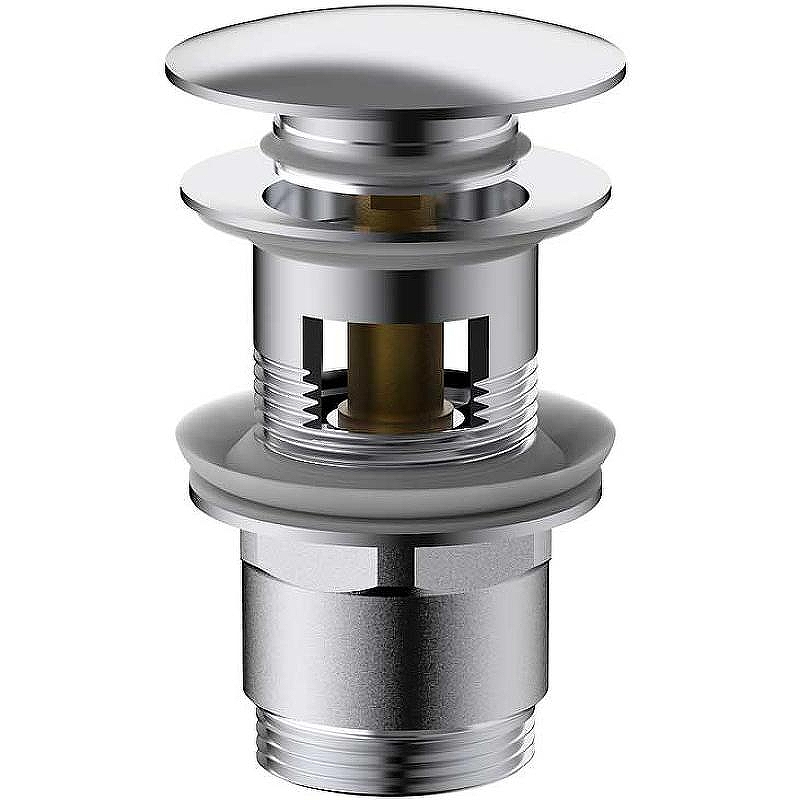 Донный клапан Vincea DPU-1B01CH click-clack Хром