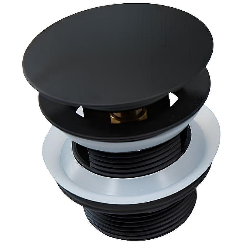 Донный клапан Vincea VDR0-4B Черный матовый