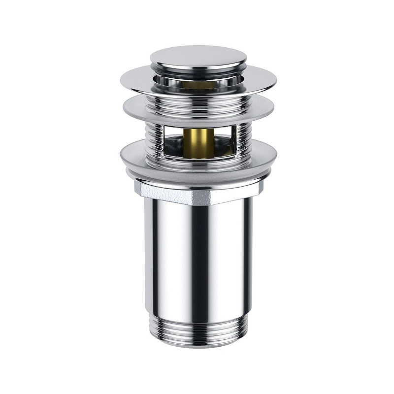 Донный клапан Wellsee Drainage System 182129000 click-clack цвет Хром