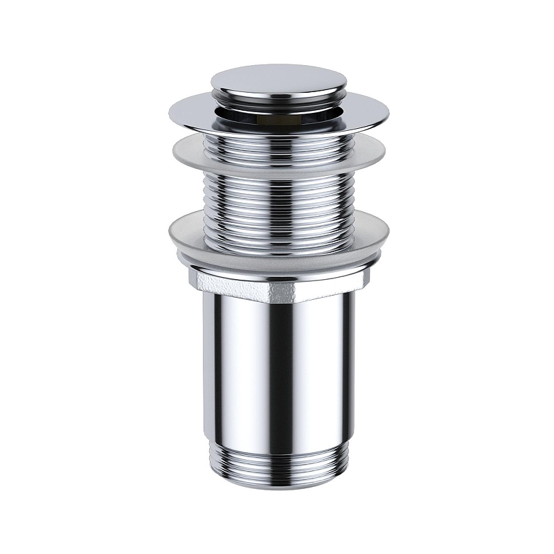 Донный клапан Wellsee Drainage System 182134000 click-clack цвет Хром