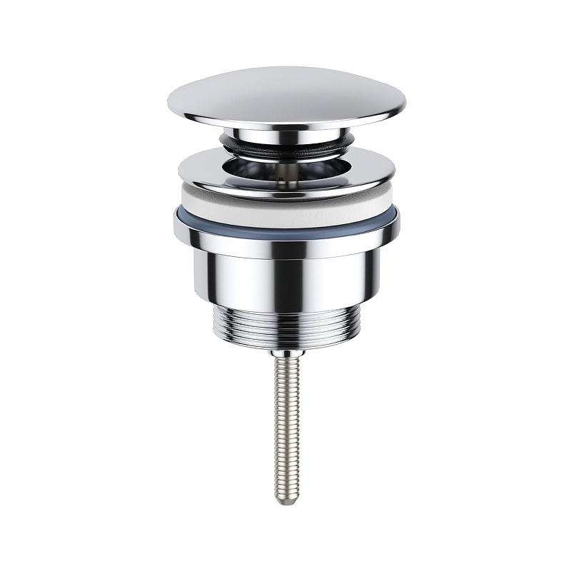 Донный клапан Wellsee Drainage System 182139000 click-clack цвет Хром