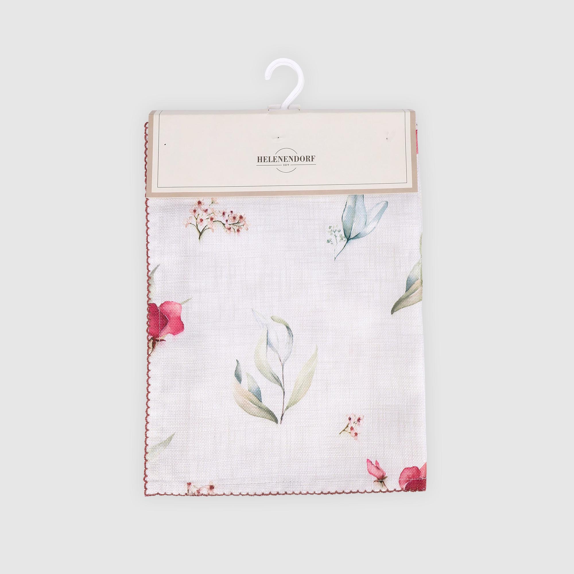 Дорожка Helenendorf red flowers 45х140 см