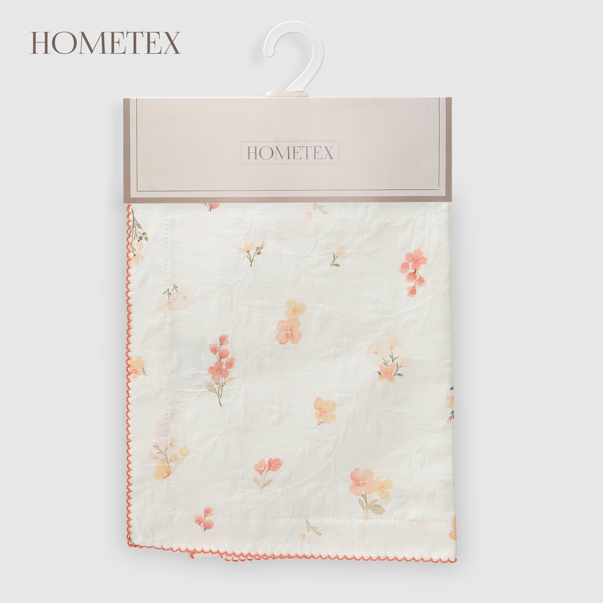 Дорожка Hometex цветы оранжевые хлопок/полиэстер 45х140 см