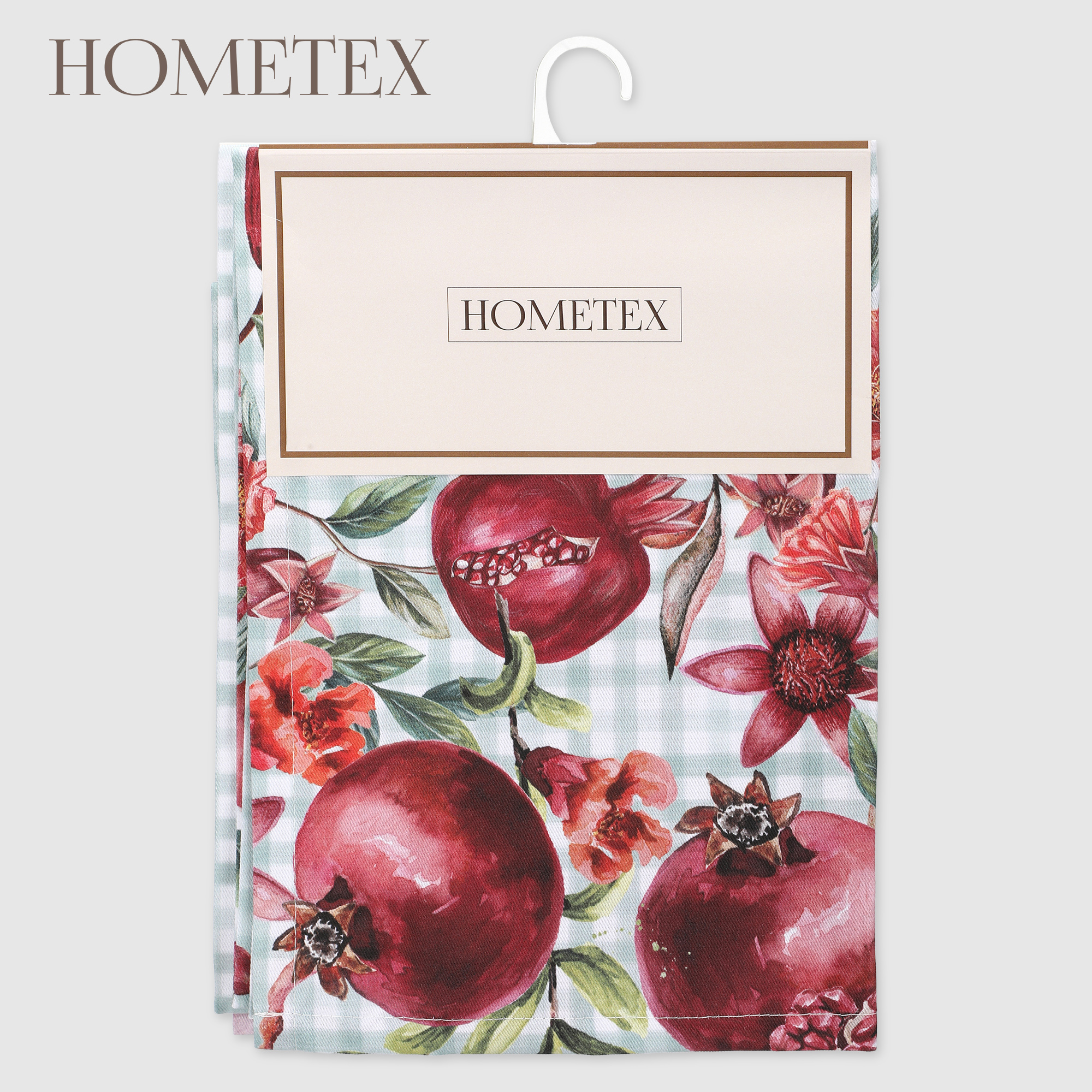 Дорожка Hometex гранатовый вкус твилл 45х140 см