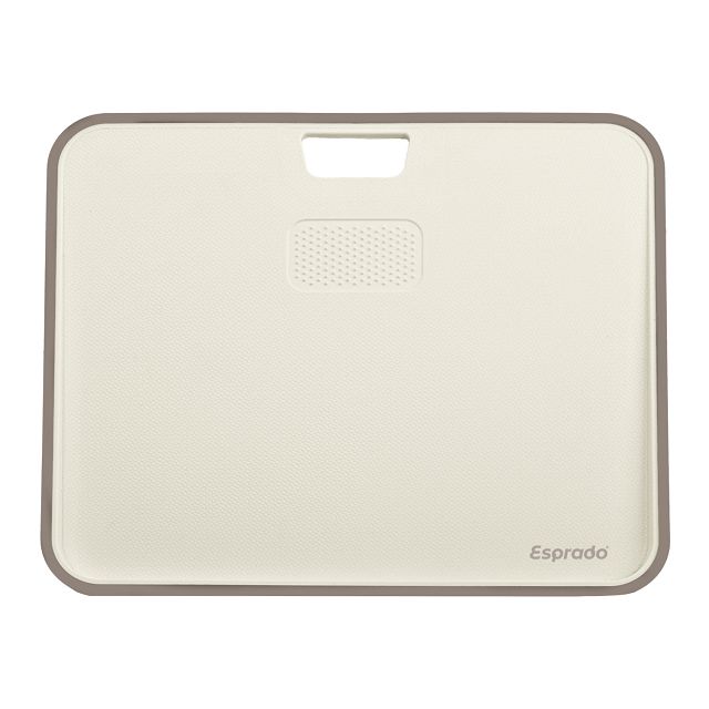 доска разделочная ESPRADO Крема/Crema 34x28см прямоугольная двусторонняя пластик