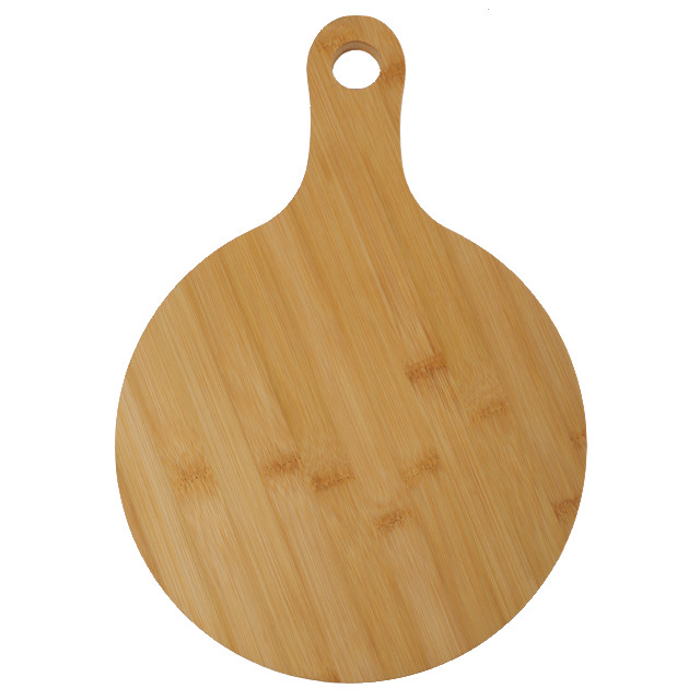 доска разделочная TODELIA Бамбук/Bamboo круглая, 36,5x25,5x1,5 см, бамбук