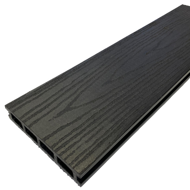 доска террасная MasterDeck Classic 140х26х3000мм ДПК цвет антрацит