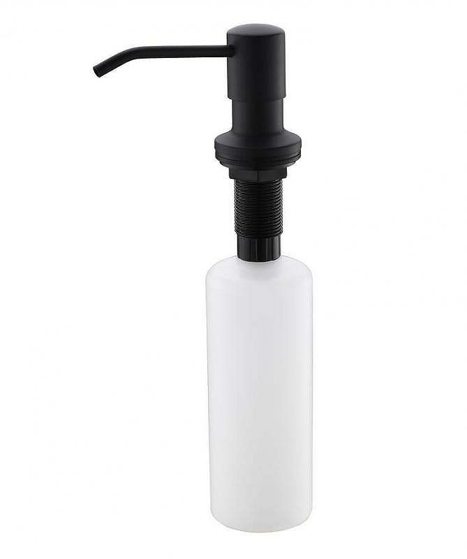 Дозатор для моющего средства Emar Quartz ЕД-401D цвет Black