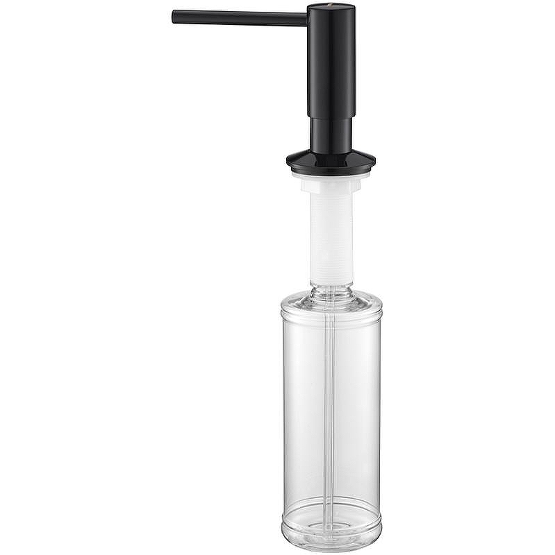 Дозатор для моющего средства Paulmark Decus D004-GB Черный глянцевый
