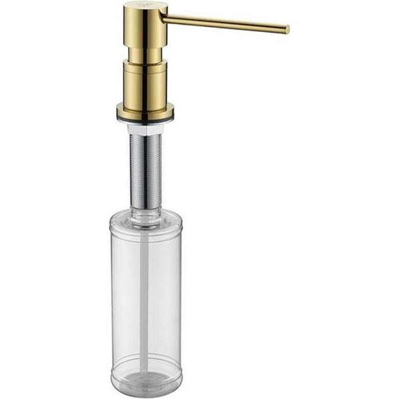 Дозатор для моющего средства Paulmark Kraft D003-G Золото