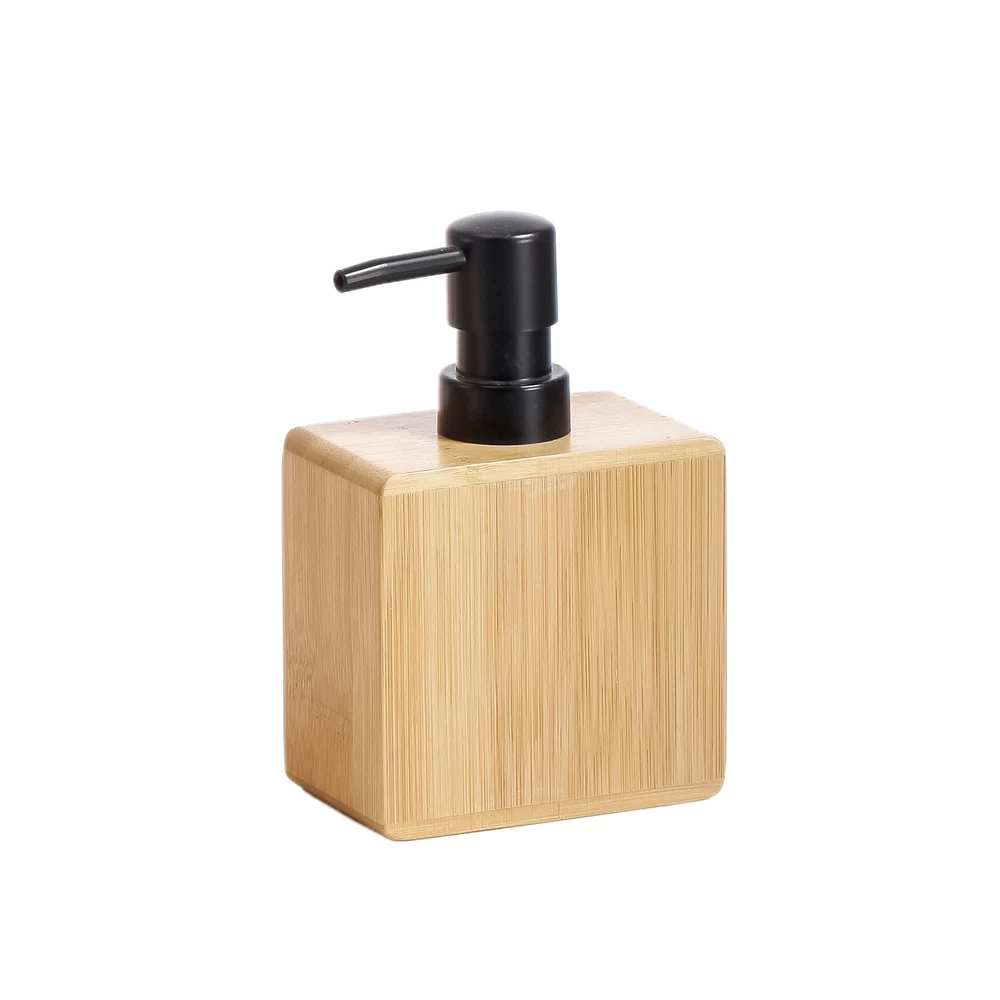 Дозатор для мыла Fora Bamboo настольный бамбук желтый (FOR-BOO021)