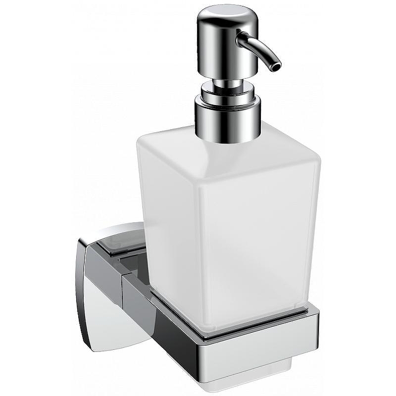 Дозатор для жидкого мыла CeramaLux Cube 12612 Хром