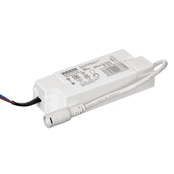 Драйвер Wolta LD-40 для светодиодной ленты 220 В 40 Вт IP40