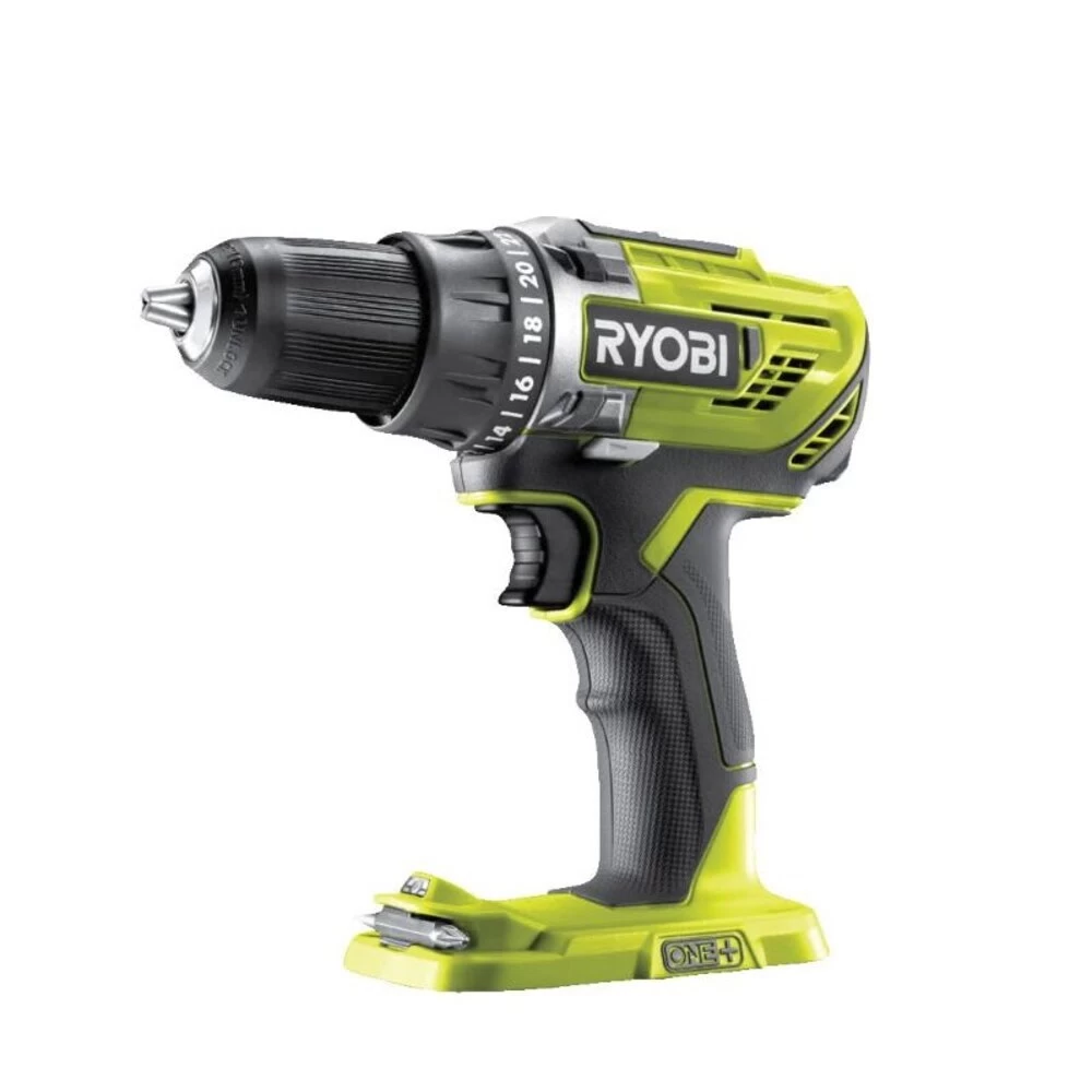 Дрель-шуруповерт аккумуляторная бесщеточная Ryobi One+ RDD18C-220S 18 В 2 Ач Li-Ion 2 АКБ и ЗУ (18123949)