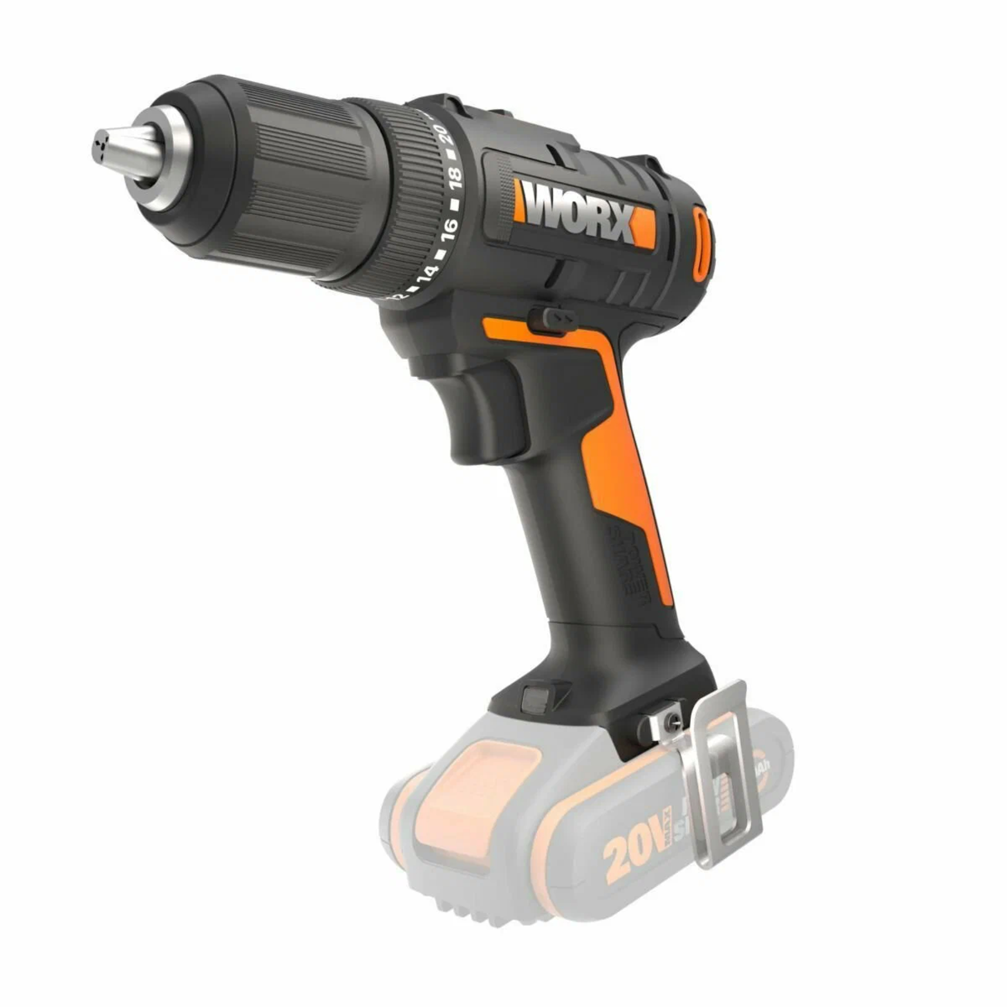 Дрель-шуруповерт аккумуляторная WORX WX108.9, без АКБ и ЗУ