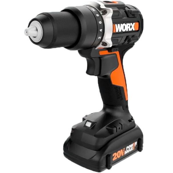 Дрель-шуруповерт WORX WX352.1 2Ач х2, ЗУ