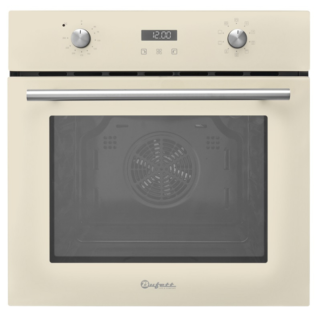 духовка электрическая BUFETT YON 172 60см 56л 9 режимов конвекция/гриль слоновая кость